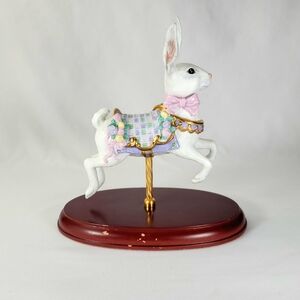 Lenox Carousel Hare Porcelain Figurine Limited Edition 2006 RARE Easter Bunny